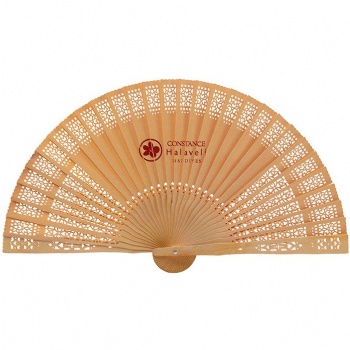 Wooden Handle Fan SS22005
