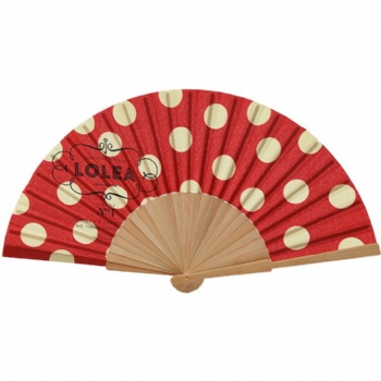 Wooden Handle Fan SS22006