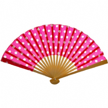 Wooden Handle Fan SS22009