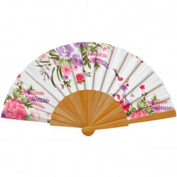 Wooden Handle Fan SS22011