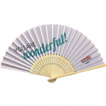 Wooden Handle Fan SS22013